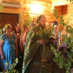 "Богослужение в Троицкую родительскую субботу".