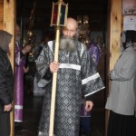 «10 аперля 2015 года, вечерня Великого пятка с выносом Святой Плащаницы и утреня с чином погребения Спасителя».